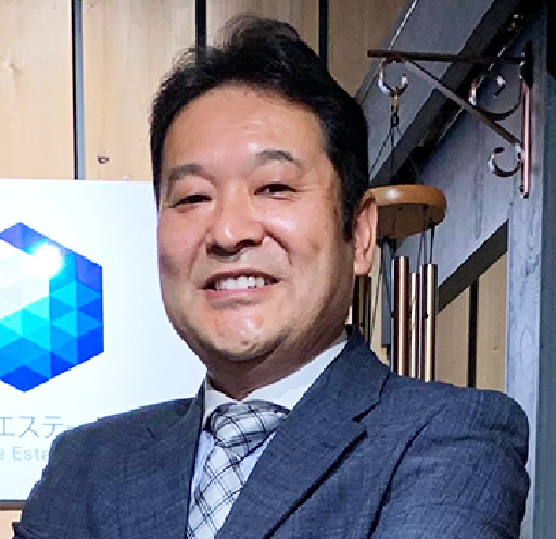 クランベイスエステート株式会社 代表取締役 蜂須賀 達寿 近影